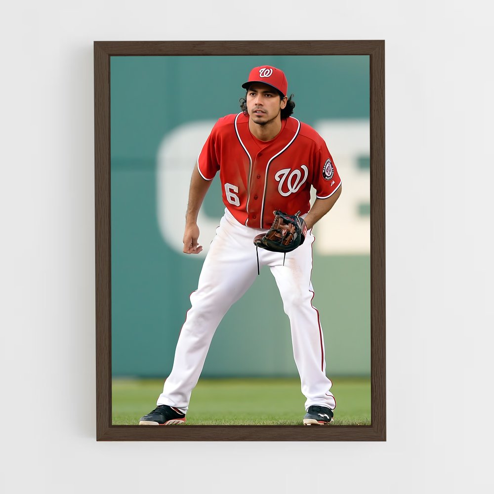 Poster Anthony de rendon – affiche Baseball (vue 5)